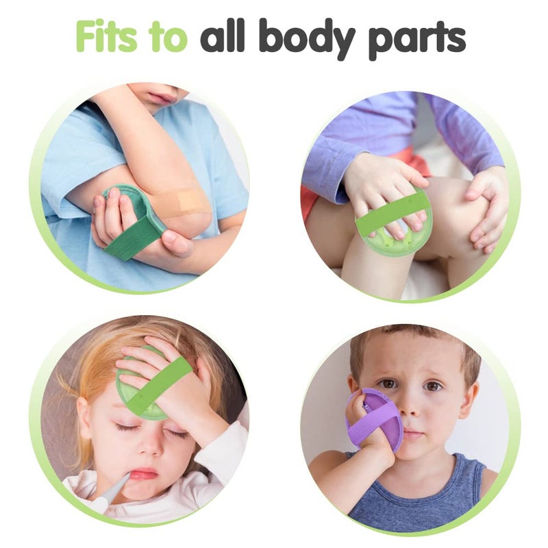 Hilph Kids Ice Packs for Boo Boos, Reusable Todder Ice Packs Hot Cold Compress with Soft Backing for Kids Injuries, 3 Packs Dinosaur Hot & Cold Gel Pack for Bumps & Bruises, Wisdom Teeth - Image 5